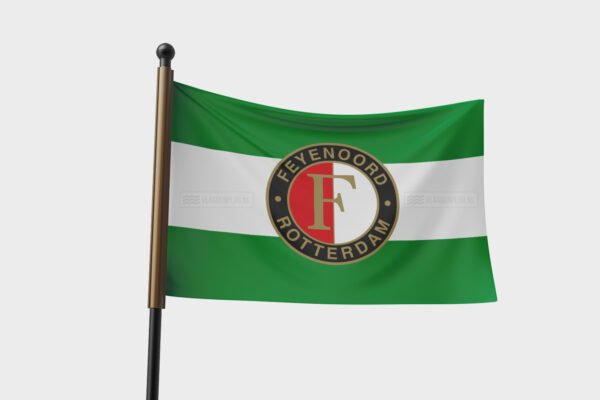 Feyenoord vlag groen-wit kopen